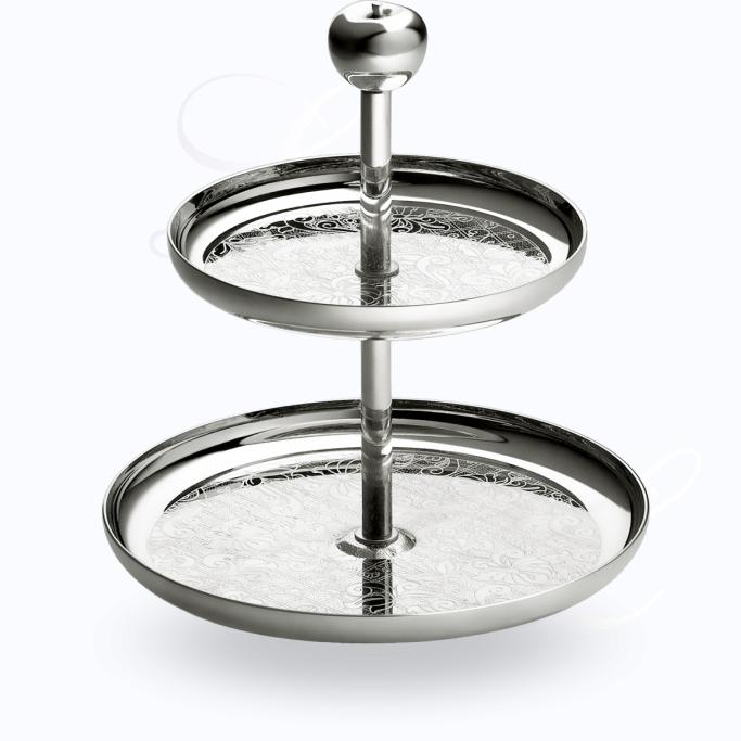 Christofle Jardin d&#39;Eden cake stand small 