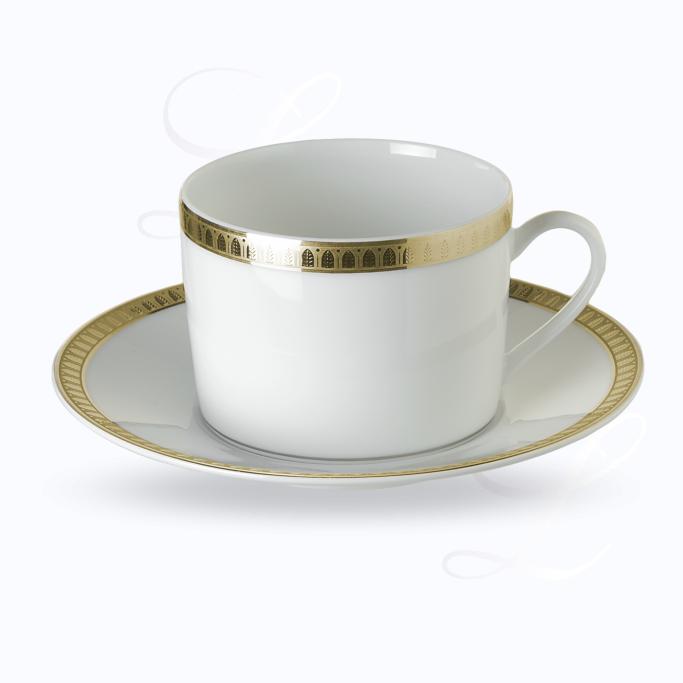 Christofle Malmaison Or Christofle Malmaison Or  Teetasse  und Untertasse  Porzellan