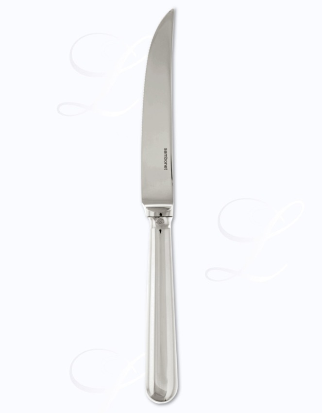 Sambonet Baguette Classic Sambonet Baguette Classic  Steakmesser Hohlheft   Silberauflage