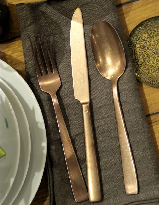 Sambonet Flat  Copper vintage