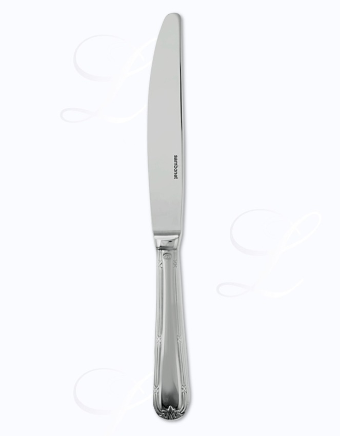 Sambonet Ruban Croisé dessert knife monobloc 