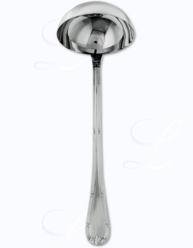 Sambonet Ruban Croisé soup ladle 