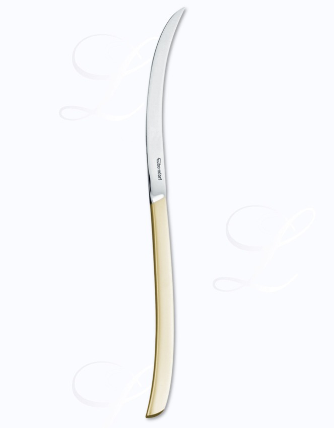 Berndorf Avantgarde matt Berndorf Avantgarde matt  Tafelmesser Monobloc   Goldauflage