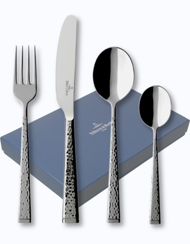 Villeroy & Boch Blacksmith Villeroy & Boch Blacksmith  Garnitur Tafelbesteck 24 tlg   Edelstahl