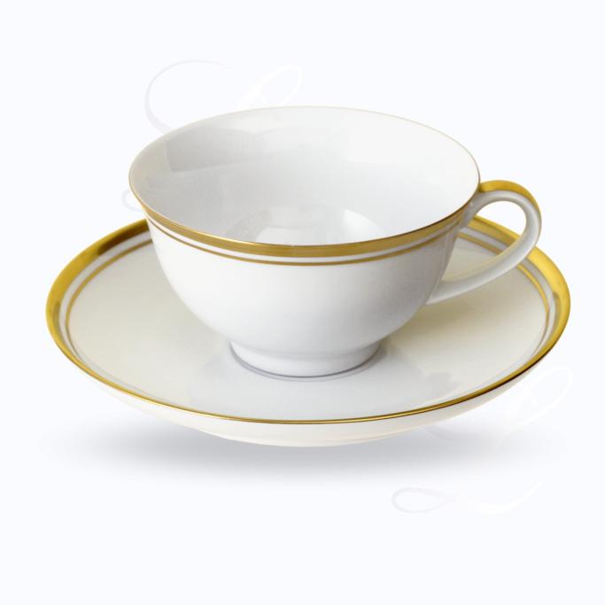 Reichenbach Colour Goldlinie teacup w/ saucer 