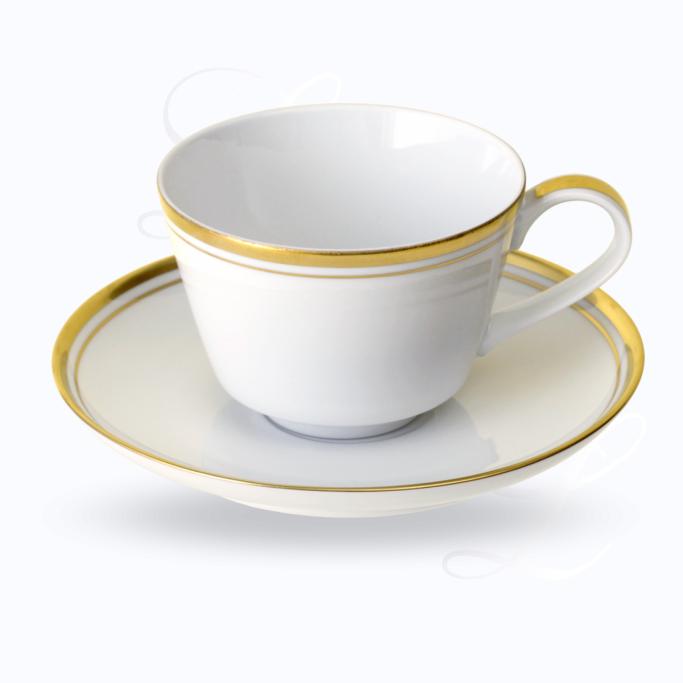 Reichenbach Colour Goldlinie cappuccino cup w/ saucer 