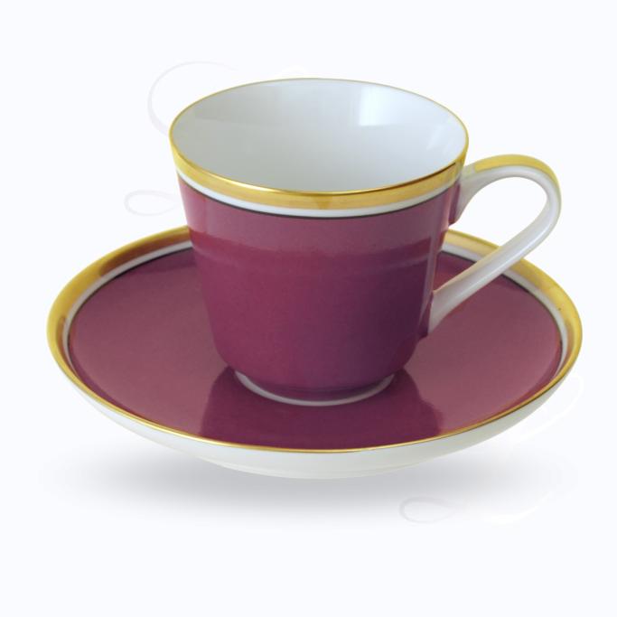 Reichenbach Colour Raspberry coffee cup w/ saucer 