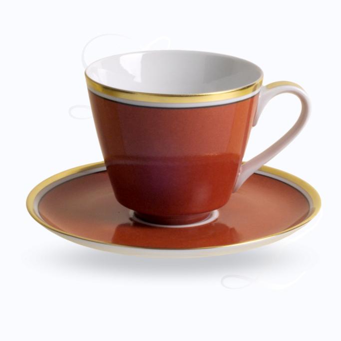 Reichenbach Colour III Bernstein hot chocolat cup w/ saucer 