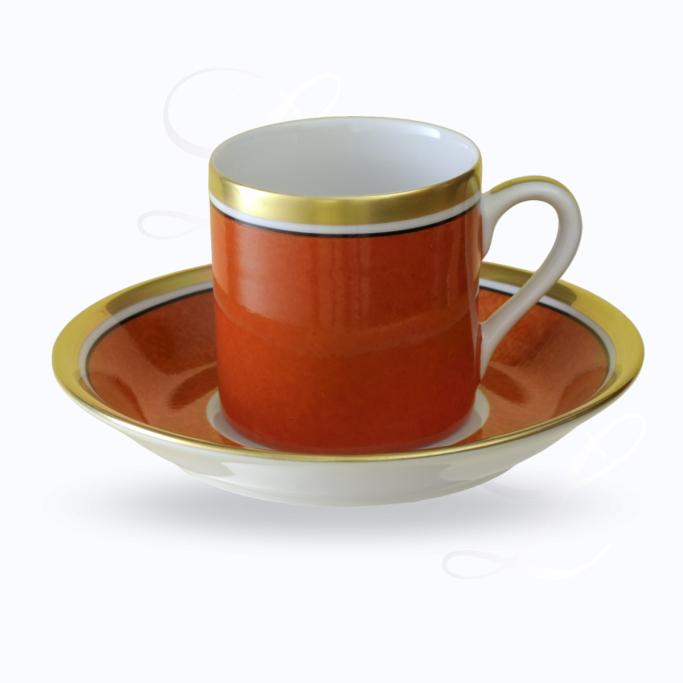 Reichenbach Colour III Bernstein mocha cup w/ saucer 