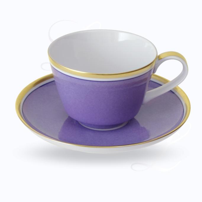 Reichenbach Colour I Flieder cappuccino cup w/ saucer 