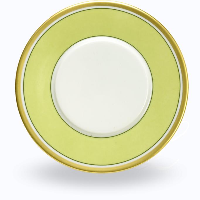 Reichenbach Colour I Grün bread plate w/ rim 