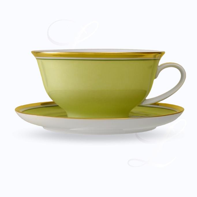 Reichenbach Colour I Grün breakfast cup w/ saucer 