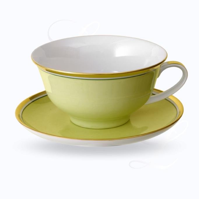 Reichenbach Colour I Grün breakfast cup w/ saucer 