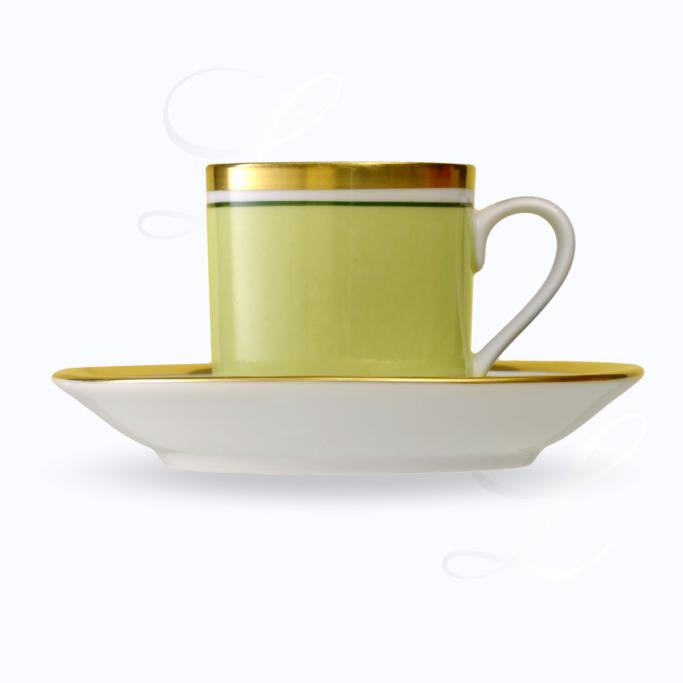 Reichenbach Colour I Grün mocha cup w/ saucer 