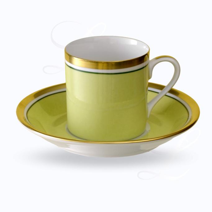 Reichenbach Colour I Grün mocha cup w/ saucer 