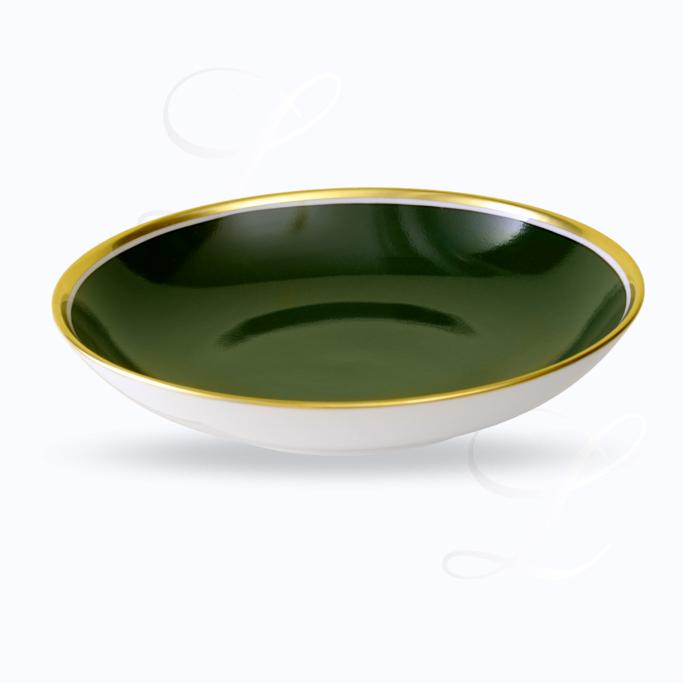 Reichenbach Colour III Petrol soup plate coupe 