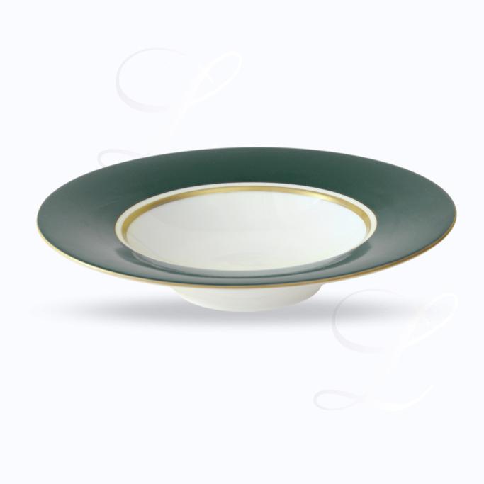 Reichenbach Colour III Petrol soup plate w/ rim 