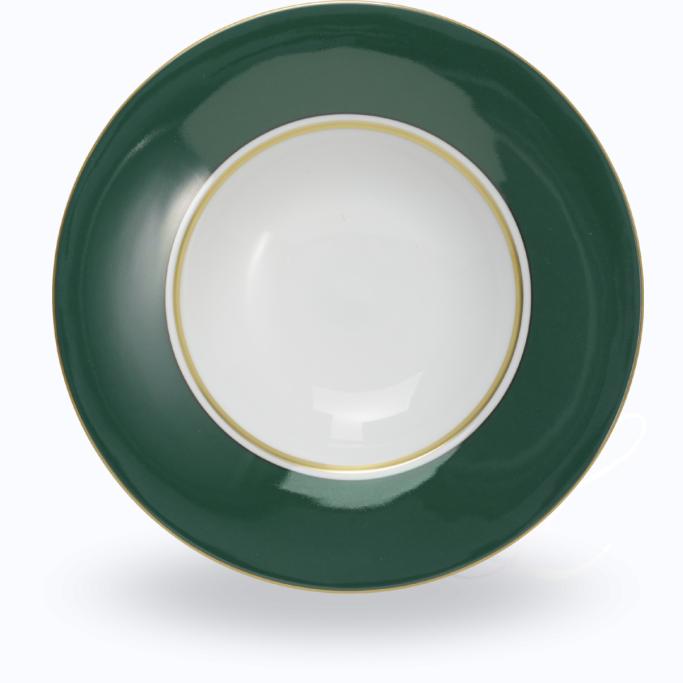 Reichenbach Colour III Petrol soup plate w/ rim 