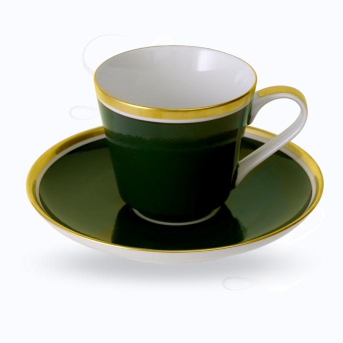 Reichenbach Colour III Petrol coffee cup w/ saucer 