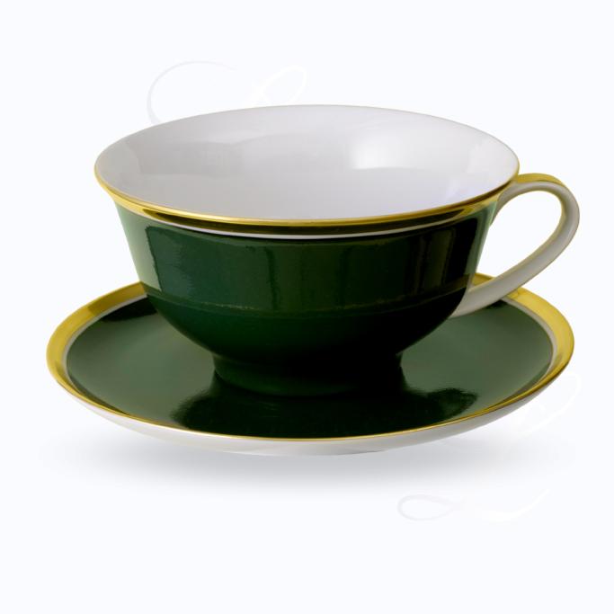 Reichenbach Colour III Petrol breakfast cup w/ saucer 