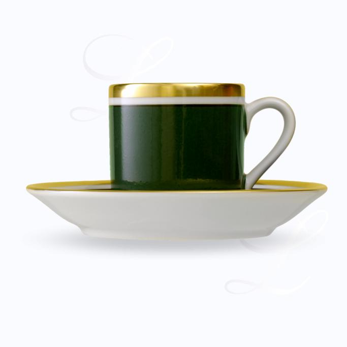 Reichenbach Colour III Petrol mocha cup w/ saucer 