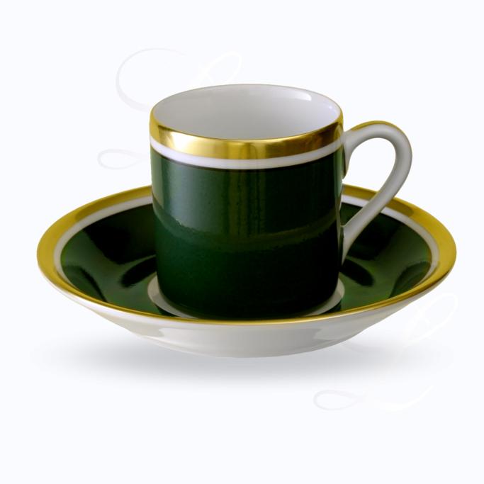 Reichenbach Colour III Petrol mocha cup w/ saucer 