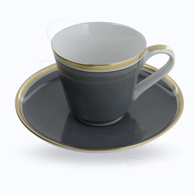 Reichenbach Colour I Grau coffee cup w/ saucer 