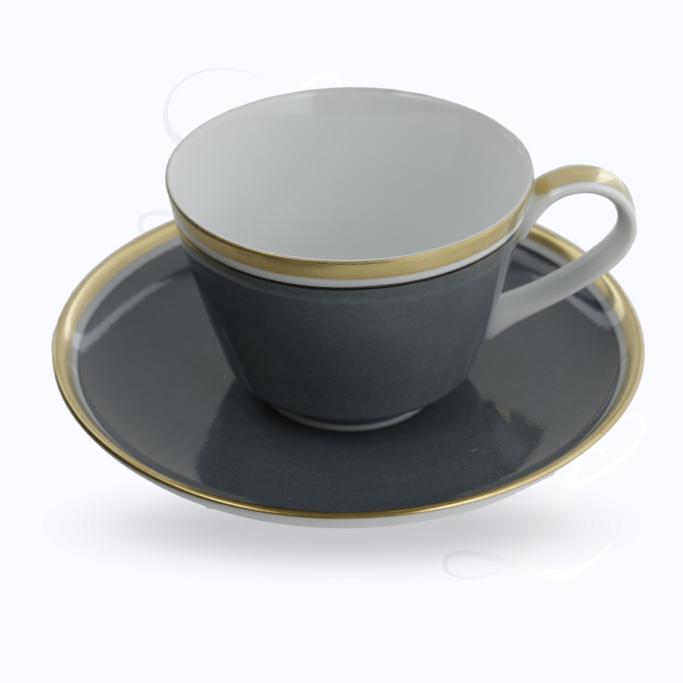 Reichenbach Colour I Grau cappuccino cup w/ saucer 