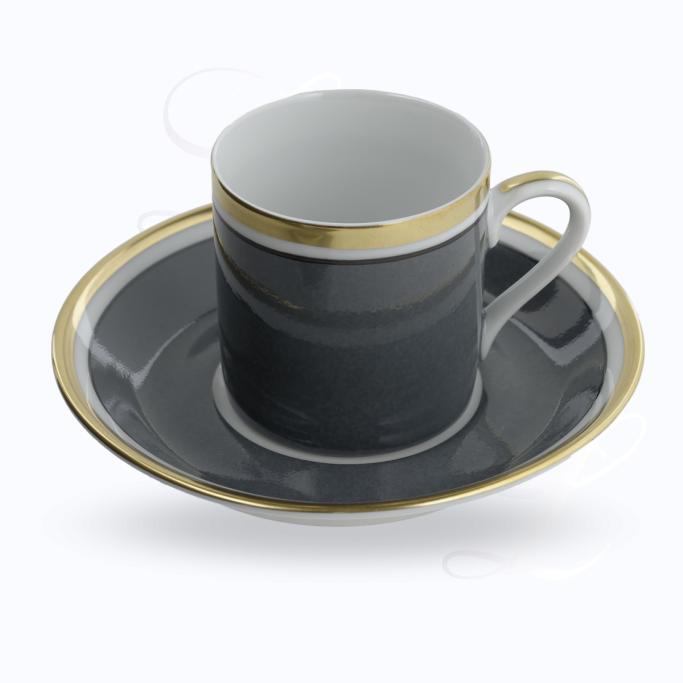 Reichenbach Colour I Grau mocha cup w/ saucer 