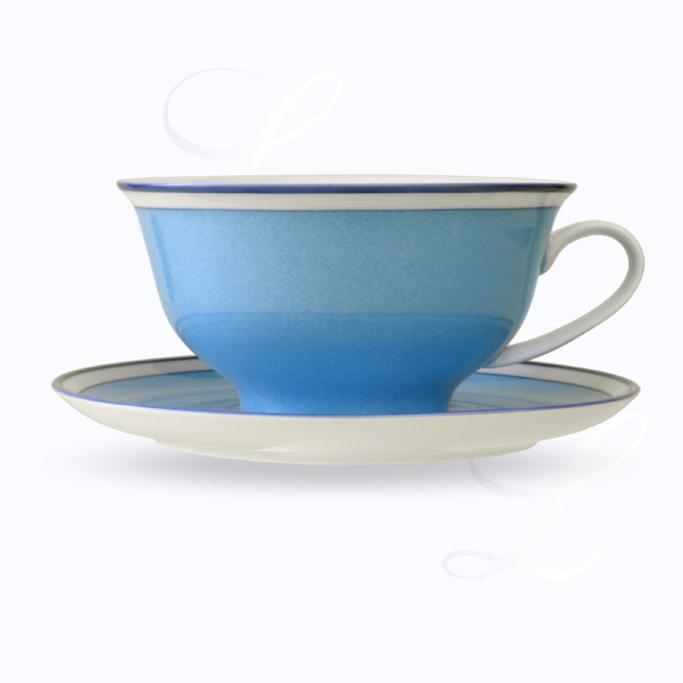 Reichenbach Colour Sylt Blau breakfast cup w/ saucer 