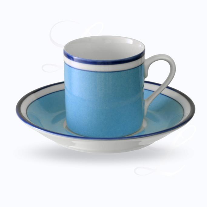 Reichenbach Colour Sylt Blau mocha cup w/ saucer 