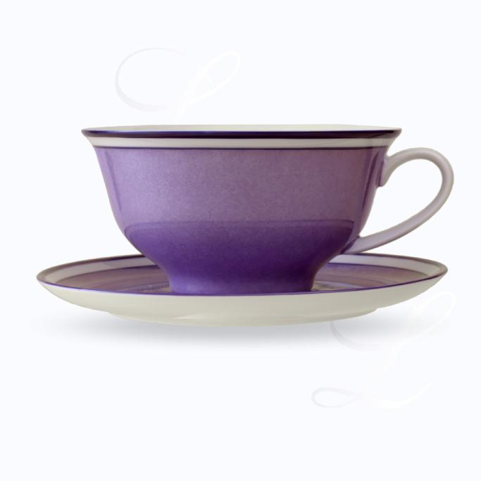 Reichenbach Colour Sylt Flieder breakfast cup w/ saucer 