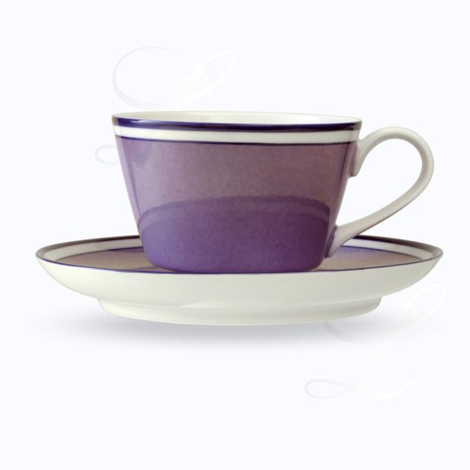 Reichenbach Colour Sylt Flieder cappuccino cup w/ saucer 