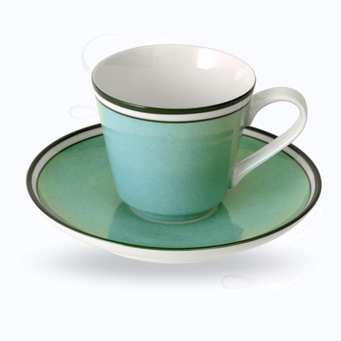 Reichenbach Colour Sylt Türkis coffee cup w/ saucer 