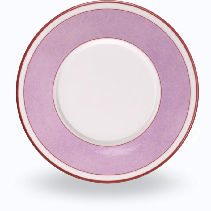 Reichenbach Colour Sylt Violett bread plate w/ rim 