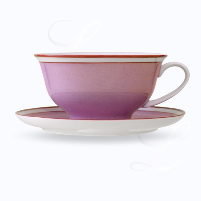 Reichenbach Colour Sylt Violett Reichenbach Colour Sylt Violett  Frühstückstasse  und Untertasse  Porzellan