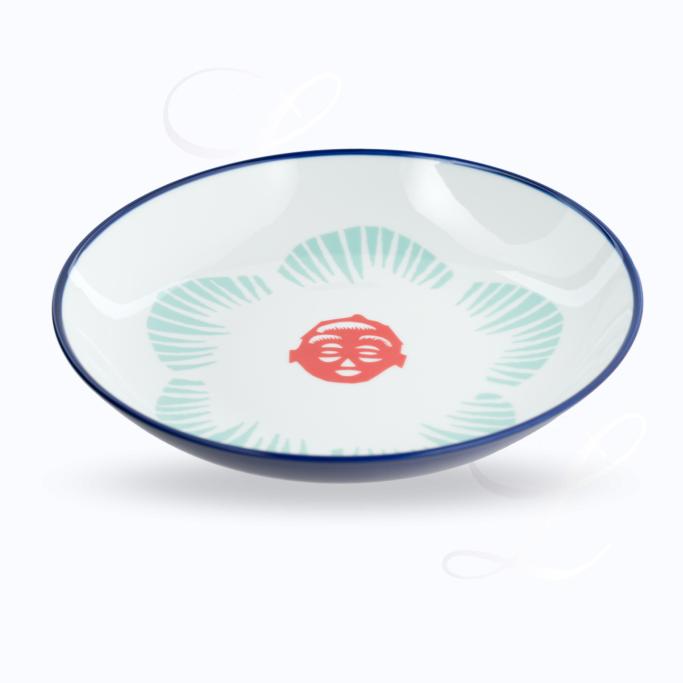 Reichenbach Fish &amp; Flower plate deep 21 cm Chinese