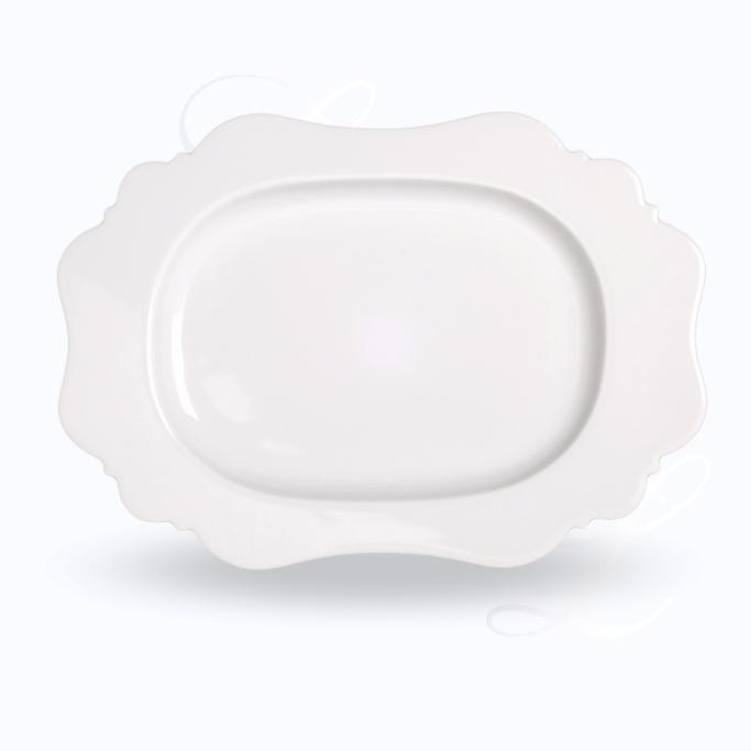 Reichenbach Taste White bread plate oval 