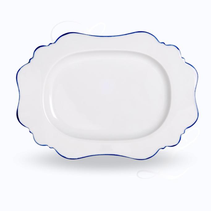 Reichenbach Taste Blaurand bread plate oval 