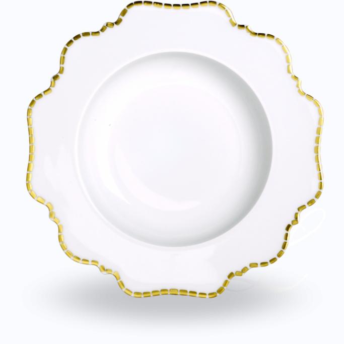 Reichenbach Taste Step Gold soup plate round 