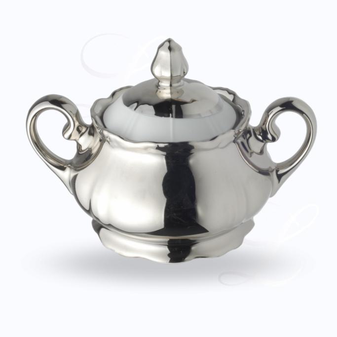 Reichenbach New Baroque Silver Shiny sugar bowl large n°16