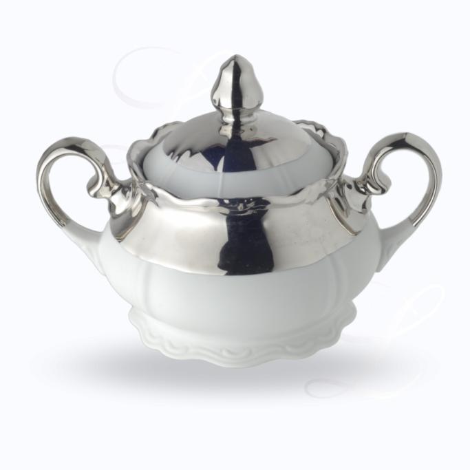 Reichenbach New Baroque Silver Shiny sugar bowl large n°20