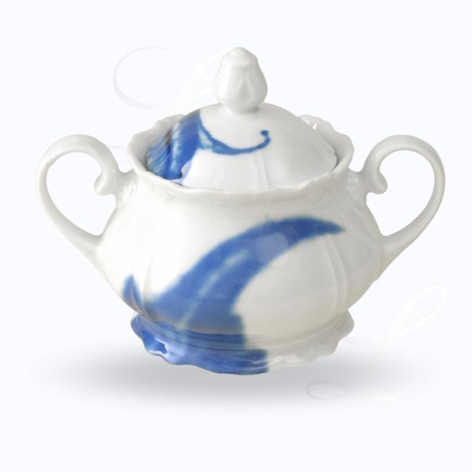 Reichenbach Blue Flou sugar bowl middle 