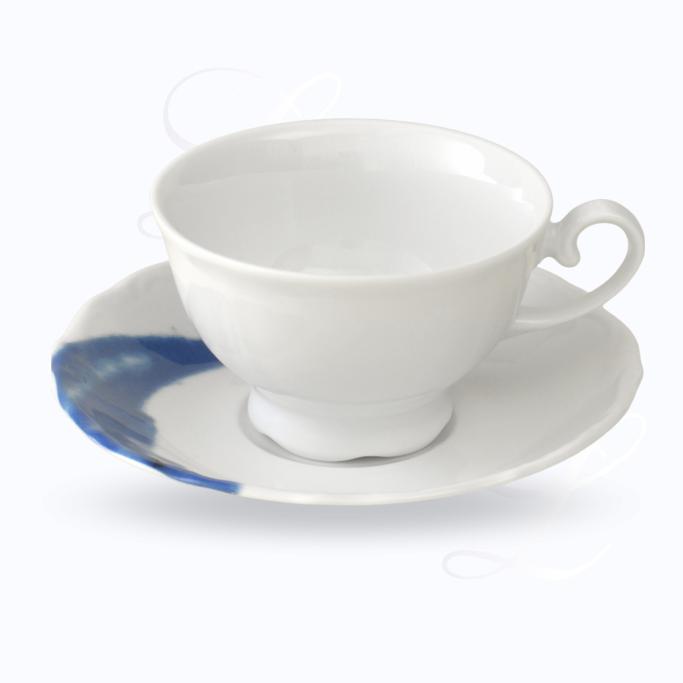 Reichenbach Blue Flou Reichenbach Blue Flou  Teetasse  und Untertasse  Porzellan