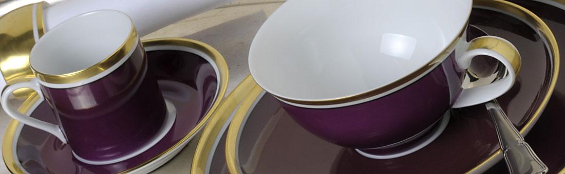 Reichenbach Colour III Bordeaux dinnerware