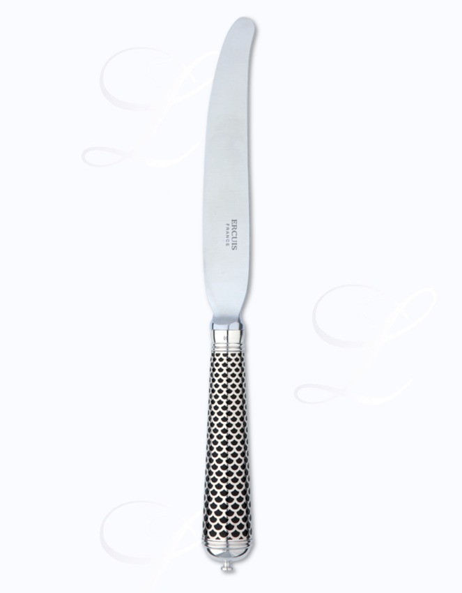 Ercuis Calypso Noir dessert knife hollow handle 