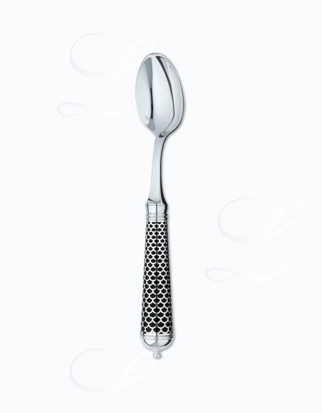 Ercuis Calypso Noir mocha spoon 