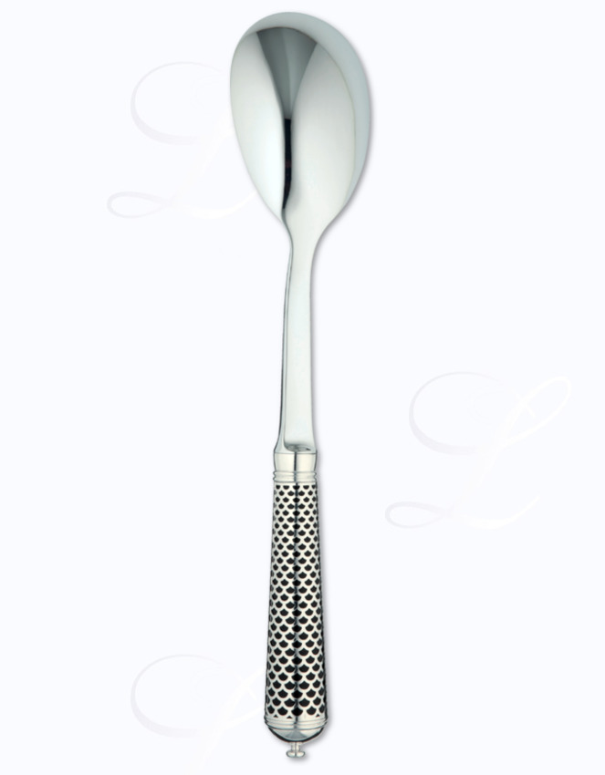 Ercuis Calypso Noir salad spoon 