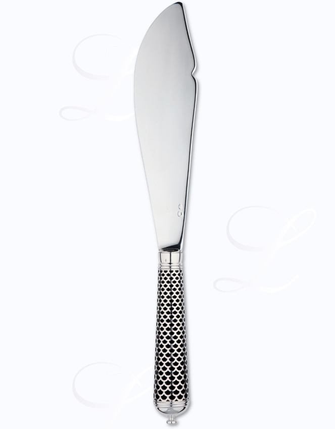 Ercuis Calypso Noir fish serving knife 