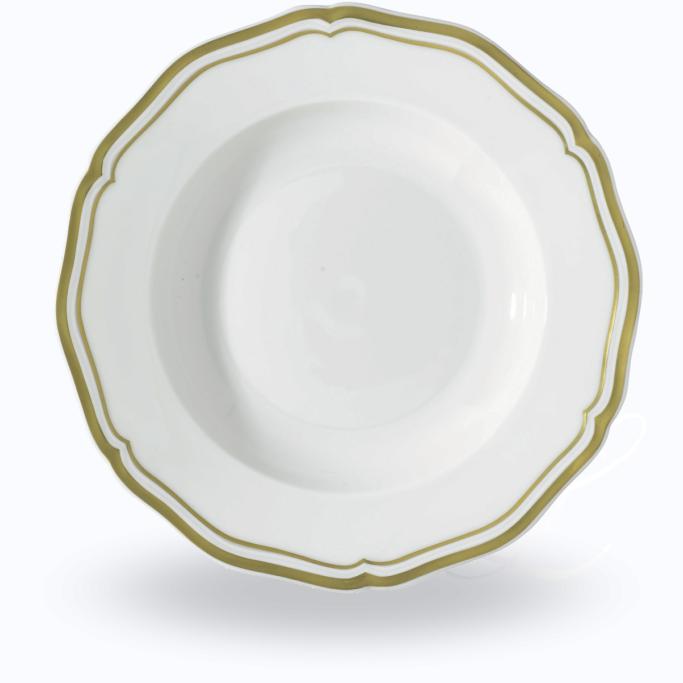 Raynaud Argent Polka Or soup plate 